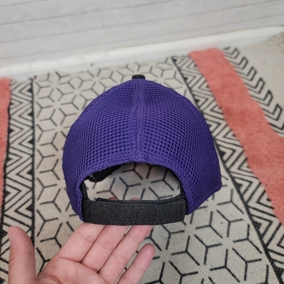 COLORADO ROCKIED GRAY BILL PURPLW MESH HAT W ADJUSTABLE CLOSURE, OSFM - Picture 5 of 10
